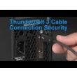 Thunderbolt 3 Cable Connection Security