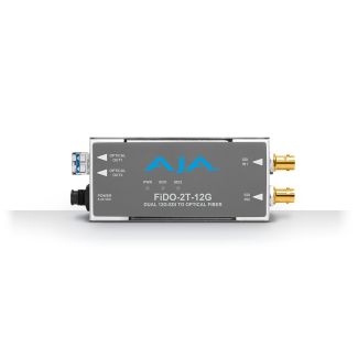 2-Channel 12G-SDI to Single Mode LC Fiber Transmitter