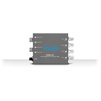 4-Channel Single Mode LC Fiber to 3G-SDI Transmitter