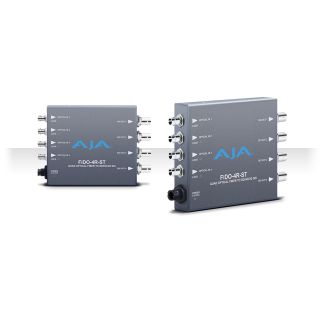 4-Channel Single Mode ST Fiber to 3G-SDI Receiver