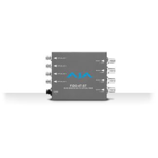 4-Channel Single Mode ST Fiber to 3G-SDI Transmitter