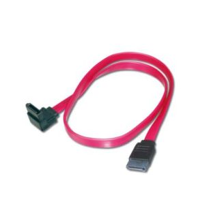 ASSMANN Electronic 2x SATA 7-pin, 0.5 m cavo SATA 0,5 m Nero, Rosso