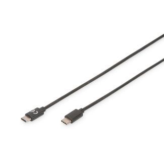 ASSMANN Electronic AK-880908-010-S cavo USB 1 m USB 2.0 USB C Nero