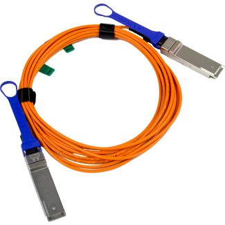 Atto QSFP Active InfiniBand/fibre optic cable 5 m Orange