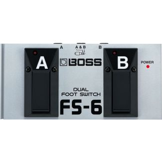 BOSS FS-6 parte e accessorio per amplificatori di strumenti musicali Interruttore a pedale/controller Chitarra