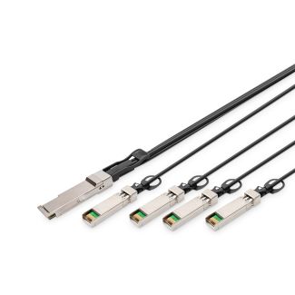 Digitus 40G QSFP+ to 4XSFP+ Direct Attach Cable 3m