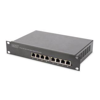 Digitus 8 Port Gigabit PoE Switch, 10 Inch, Unmanaged