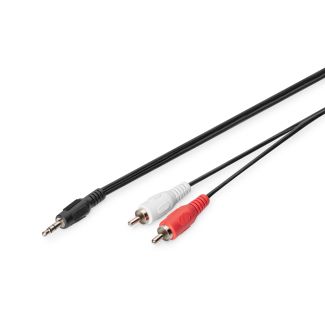 Digitus Audio adapter cable, 3.5mm stereo