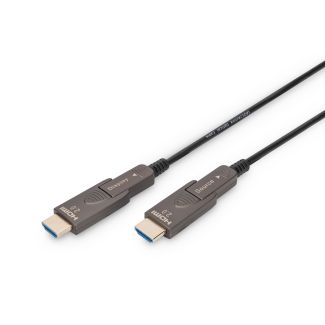 Digitus Cavo in fibra ottica ibrido 4K - HDMI AOC con 10m connettore rimovibile