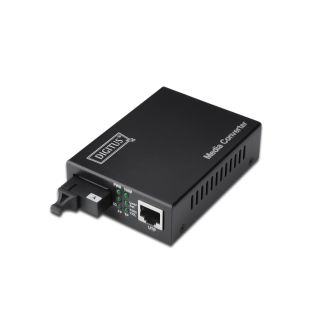 Digitus Convertitore multimediale Gigabit bidirezionale, RJ45 / SC