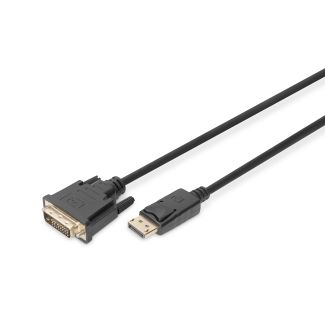 Digitus DisplayPort adapter cable, DP to DVI-D