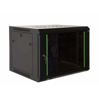 Digitus DN1912UECN rack cabinet 12U Wall mounted rack Black