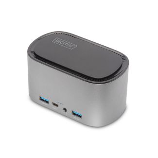 Digitus Docking station USB-C 11 porte con alloggiamento SSD (M.2)