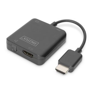 Digitus Estrattore audio 4K HDMI® per HDMI® / Stereo 2.0 / Toslink™ 5.1