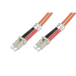 Digitus Fiber Optic Multimode Patch Cord, LC / LC