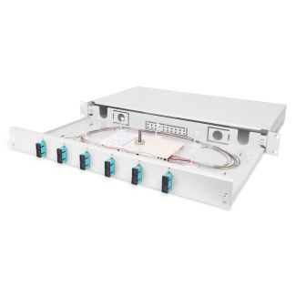 Digitus Fiber Optic Splice Box, Equipped, SC, OM3