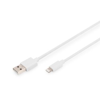 Digitus Lightning to USB A data/charging cable, MFI-certified