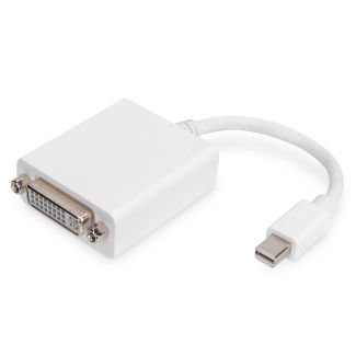 Digitus Mini DisplayPort Adapter / Converter, Mini DP to DVI-I