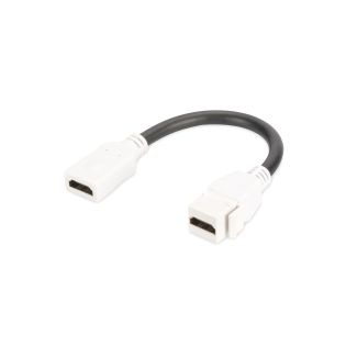 Digitus Modulo Keystone HDMI 2.0 con cavo di alimentazione da 12 cm (presa/presa)