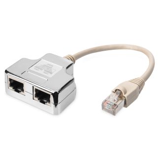 Digitus Patch Cable Adapter, CAT 5e, shielded - 1:1