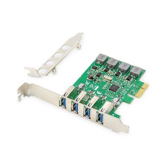 Digitus Scheda add-on a 4 porte PCI Express USB 3.0