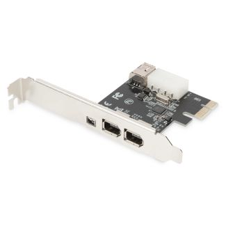 Digitus Scheda PCI Express, Firewire 1394a (3+1 porte)