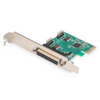 Digitus Scheda PCI Express parallela, 2/1 porte