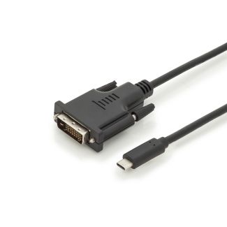 Digitus USB Type-C adapter / converter cable, Type-C to DVI