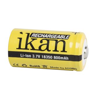 ikan 18350 Batteria ricaricabile Ioni di Litio