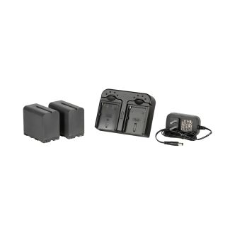 ikan DV-DUAL-S970 Batteria per fotocamera/videocamera Ioni di Litio 6600 mAh