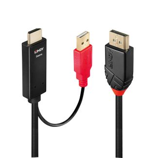 Lindy 0.5m HDMI to DisplayPort Cable