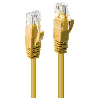 Lindy 30m Cat.6 U/UTP Network Cable, Yellow