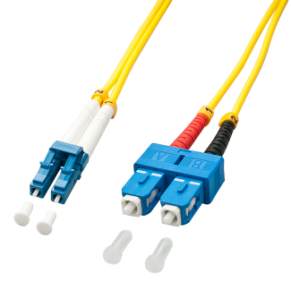 Lindy 20m LC-SC OS2 9/125 Fibre Optic Patch Cable