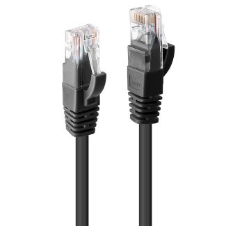 Lindy 30m Cat.6 U/UTP Network Cable, Black