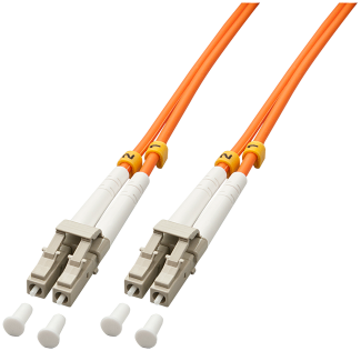 Lindy 1m LC-LC OM2 50/125 Fibre Optic Patch Cable