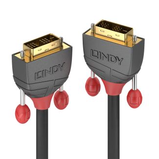 Lindy 20m DVI-D Single Link Cable, Anthra Line