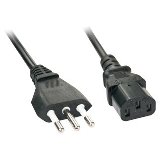 Lindy 30415 power cable Black 5 m CEI 23-16 C13 coupler