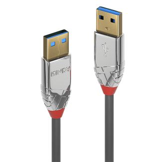 Lindy 36625 USB cable 0.5 m USB 3.2 Gen 1 (3.1 Gen 1) USB A Grey