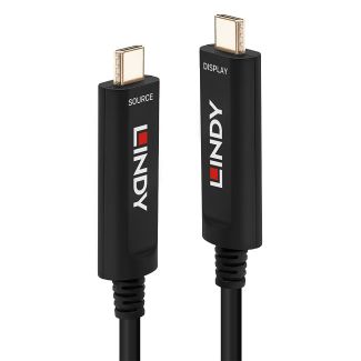 Lindy 38503 cavo USB 15 m USB C Nero