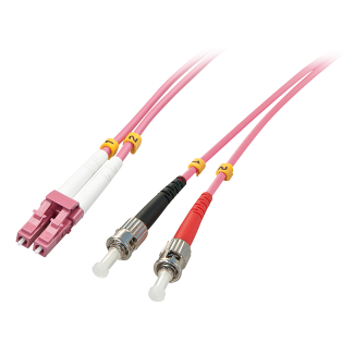 Lindy 46355 InfiniBand/fibre optic cable 15 m LC ST Pink