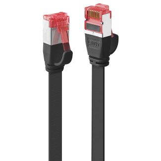 Lindy RJ45 Cat.6 U/FTP 10m cavo di rete Nero Cat6 U/FTP (STP)