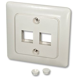 Lindy 60544 wall plate/switch cover White