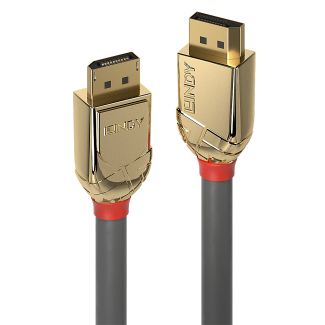 Lindy 7.5m DisplayPort 1.2 Cable, Gold Line