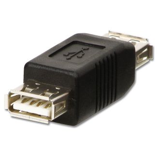 Lindy 71230 adattatore per inversione del genere dei cavi USB A Nero