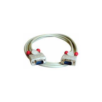 Lindy 9 pol. RS232 1:1 Kabel 2m cavo di segnale Bianco