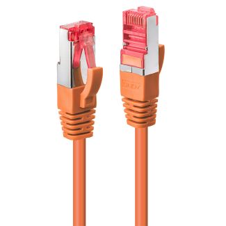 Lindy Cat.6 S/FTP 30m networking cable Orange Cat6 S/FTP (S-STP)