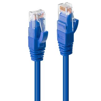 Lindy Cat.6 UTP Premium 10.0m networking cable Blue 10 m