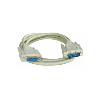 Lindy joystick extension 2m serial cable Grey SUB-D