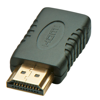 Lindy Mini HDMI Female To HDMI Male Adapter