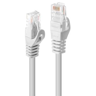 Lindy Rj45/Rj45 Cat6 10m cavo di rete Bianco U/UTP (UTP)